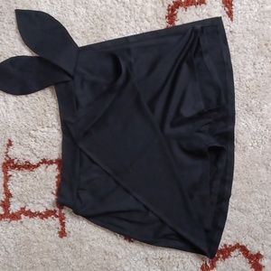 NWT- Susanna Monaco- XL- Black Skort with tie.